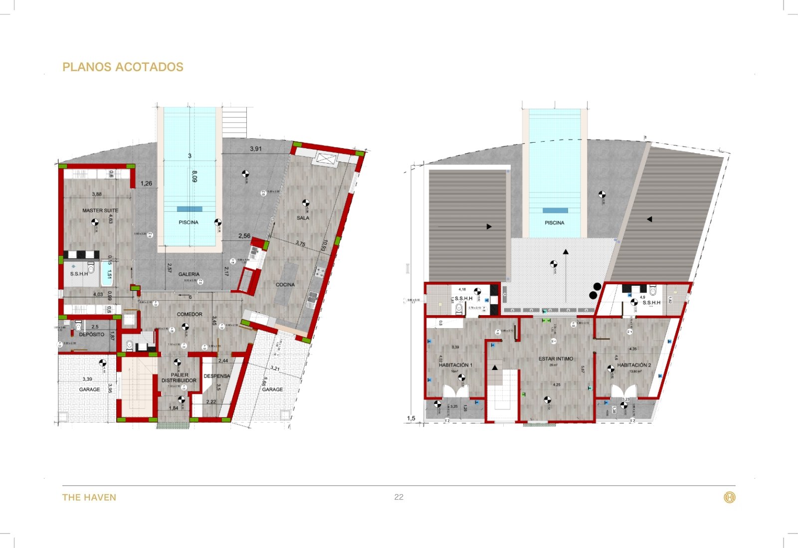 The Haven Laguna Blanca — Plan